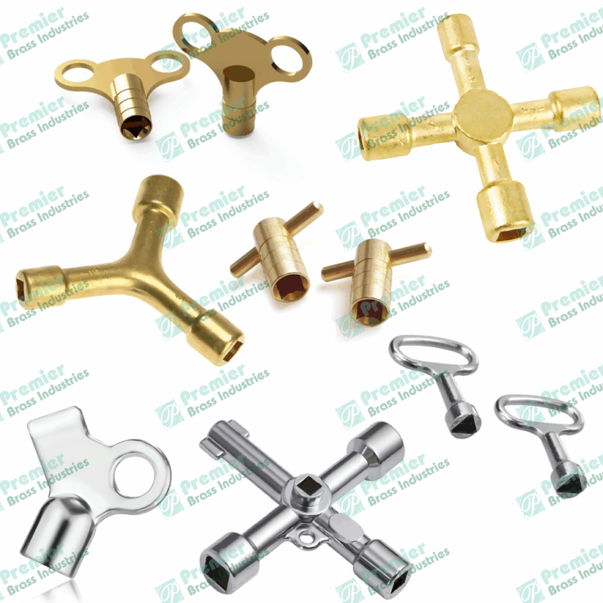 Brass Radiator Key Manufacturer India | Premier Brass